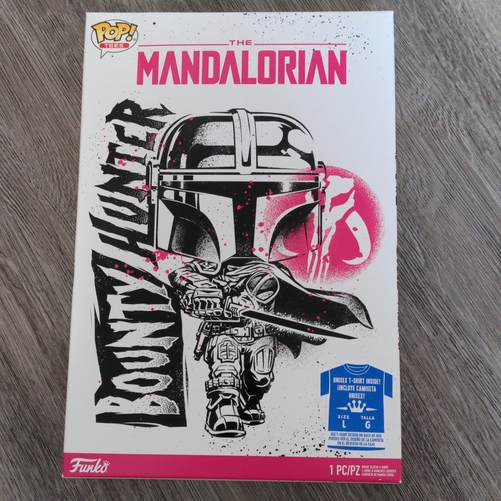 New Funko pop Mandalorian T-shirt - Picture 5 of 5